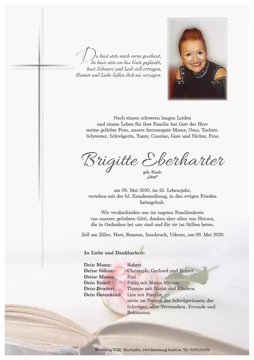 Parte von Brigitte Eberharter